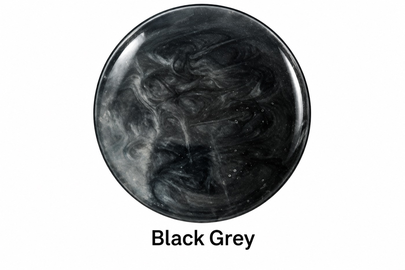 Pigment métallique Black Grey pour résine époxy