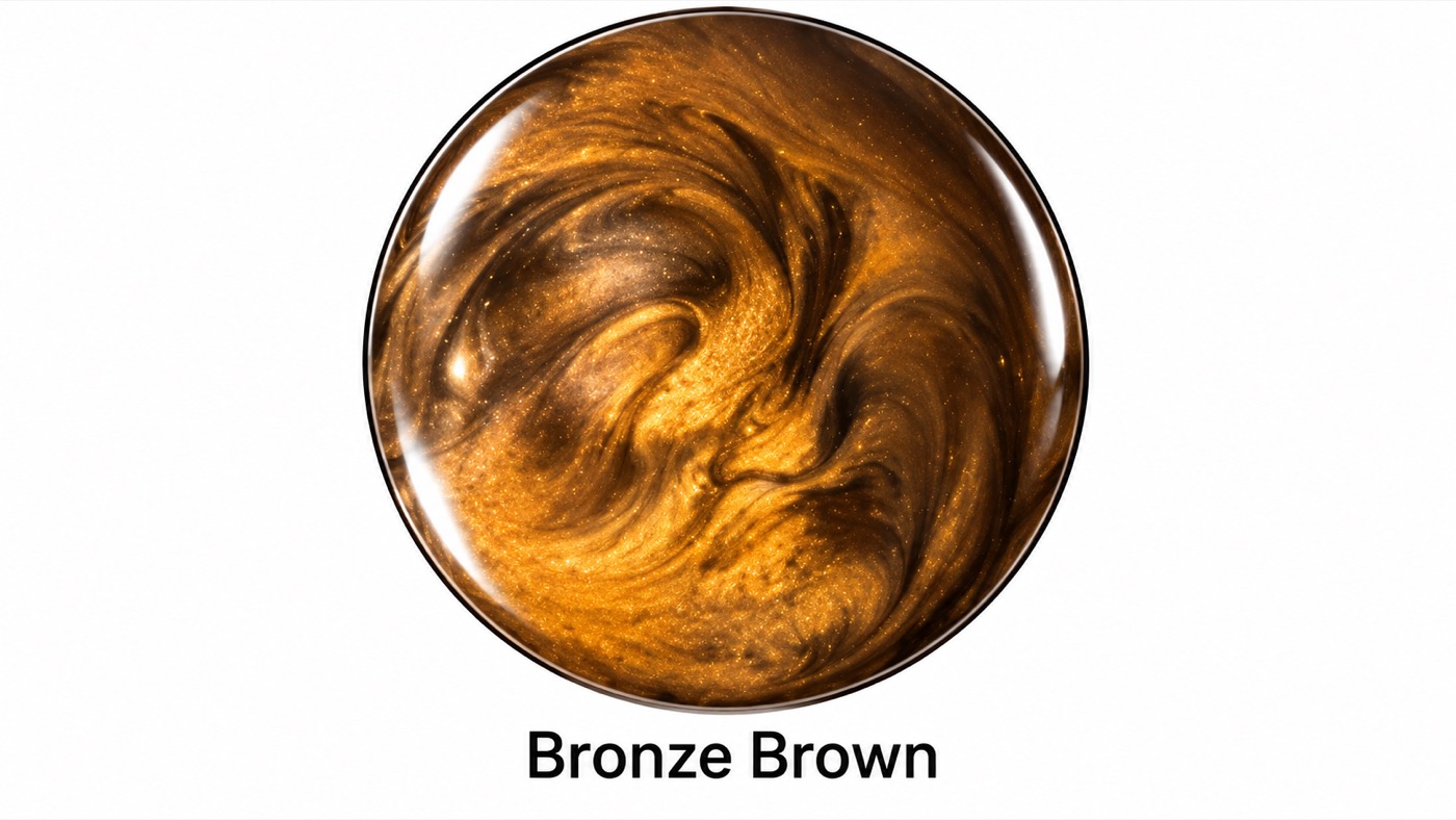 Pigment métallique Bronze Brown pour résine époxy